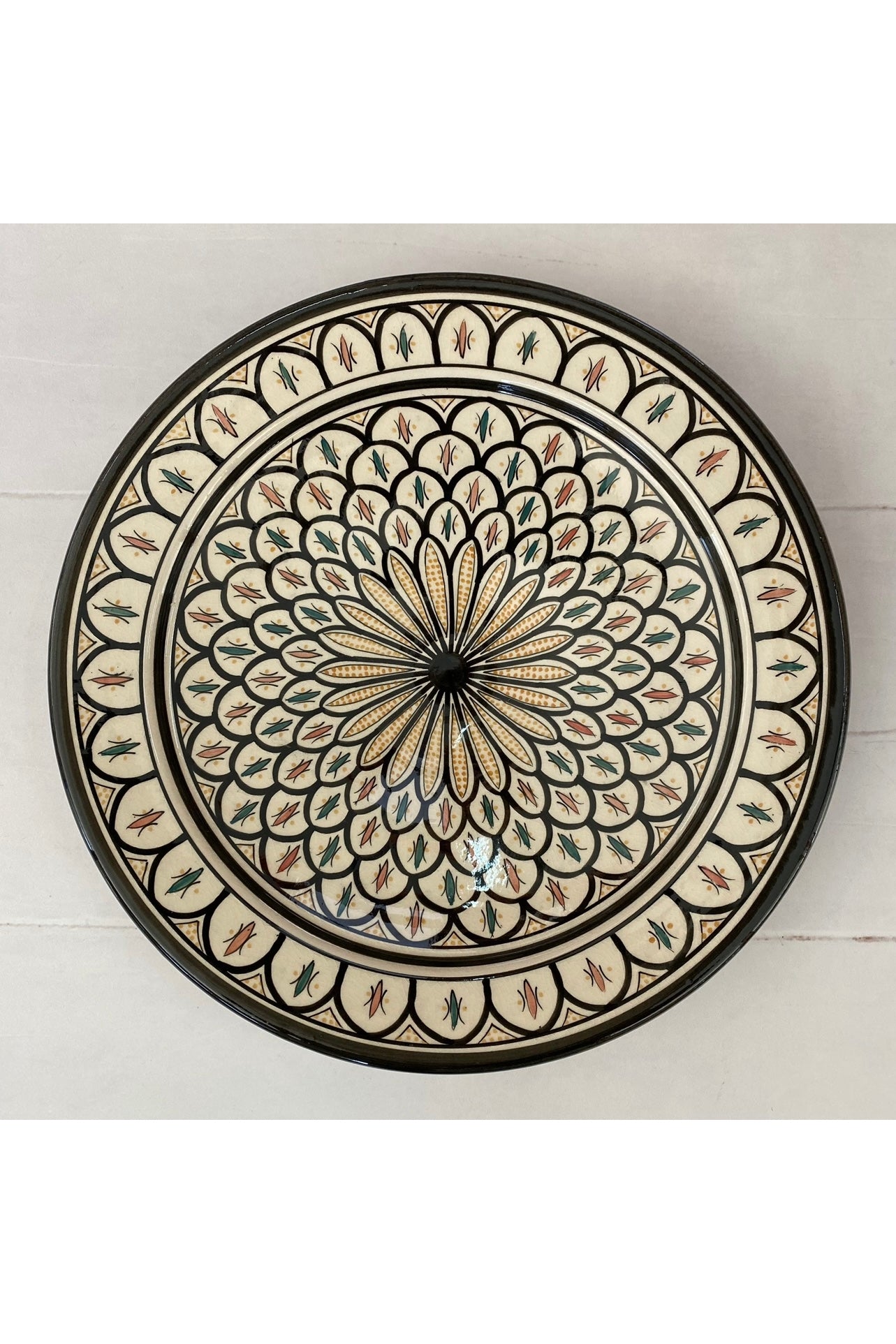 Marokkansk keramikfad 30cm i dia