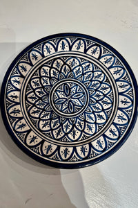 Marokkansk keramikfad 25cm i dia