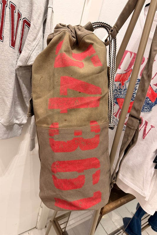 Duffel, rund rygsæk - unisex