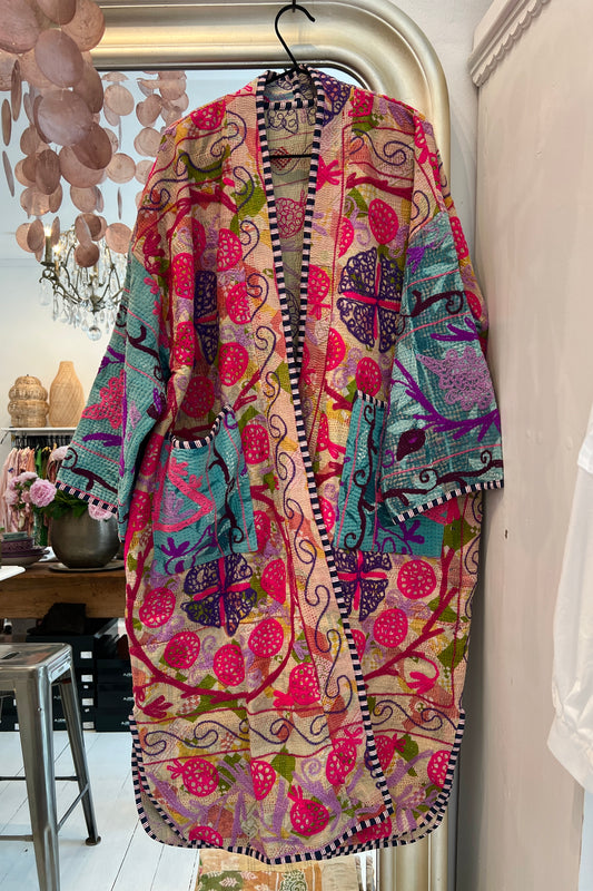 Hedvig Long kantha Coat no. 13