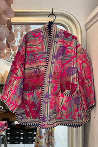 Hedvig Short Kantha Coat No. 8