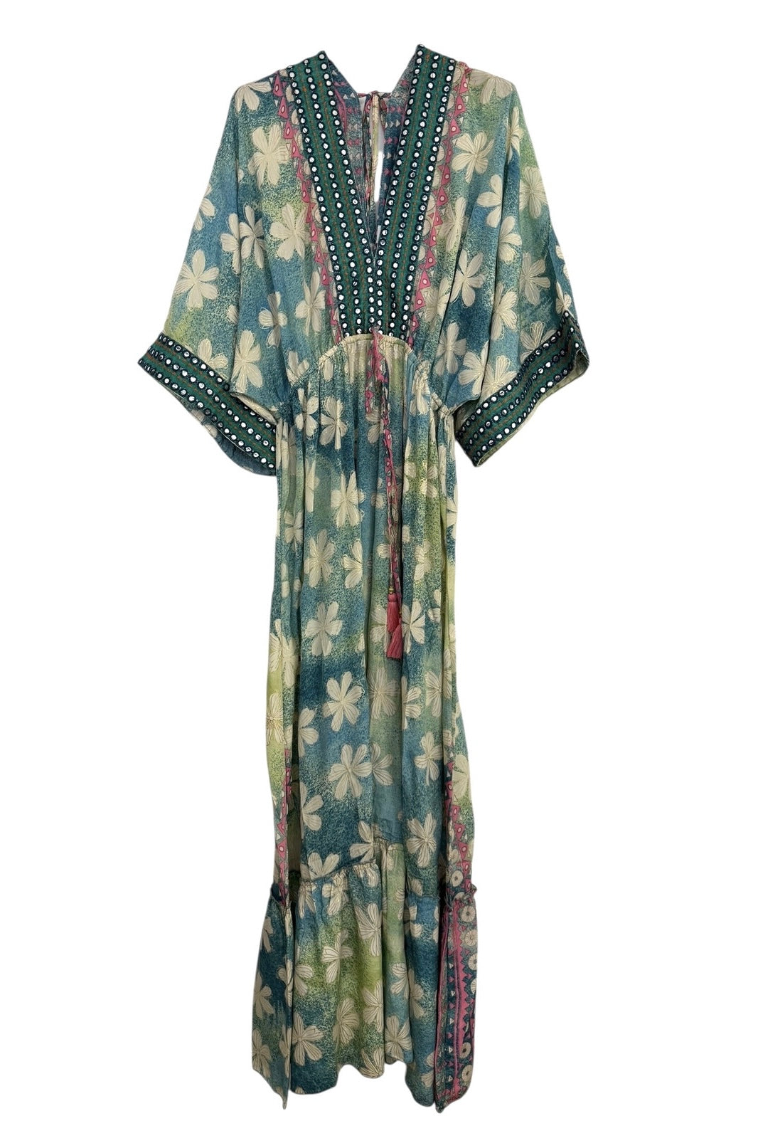 Silky dress green
