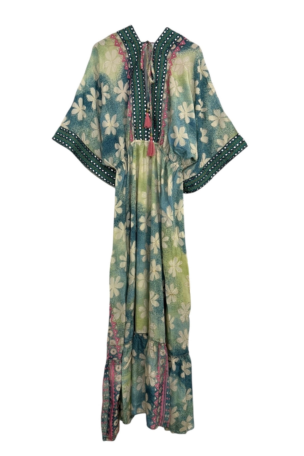 Silky dress green