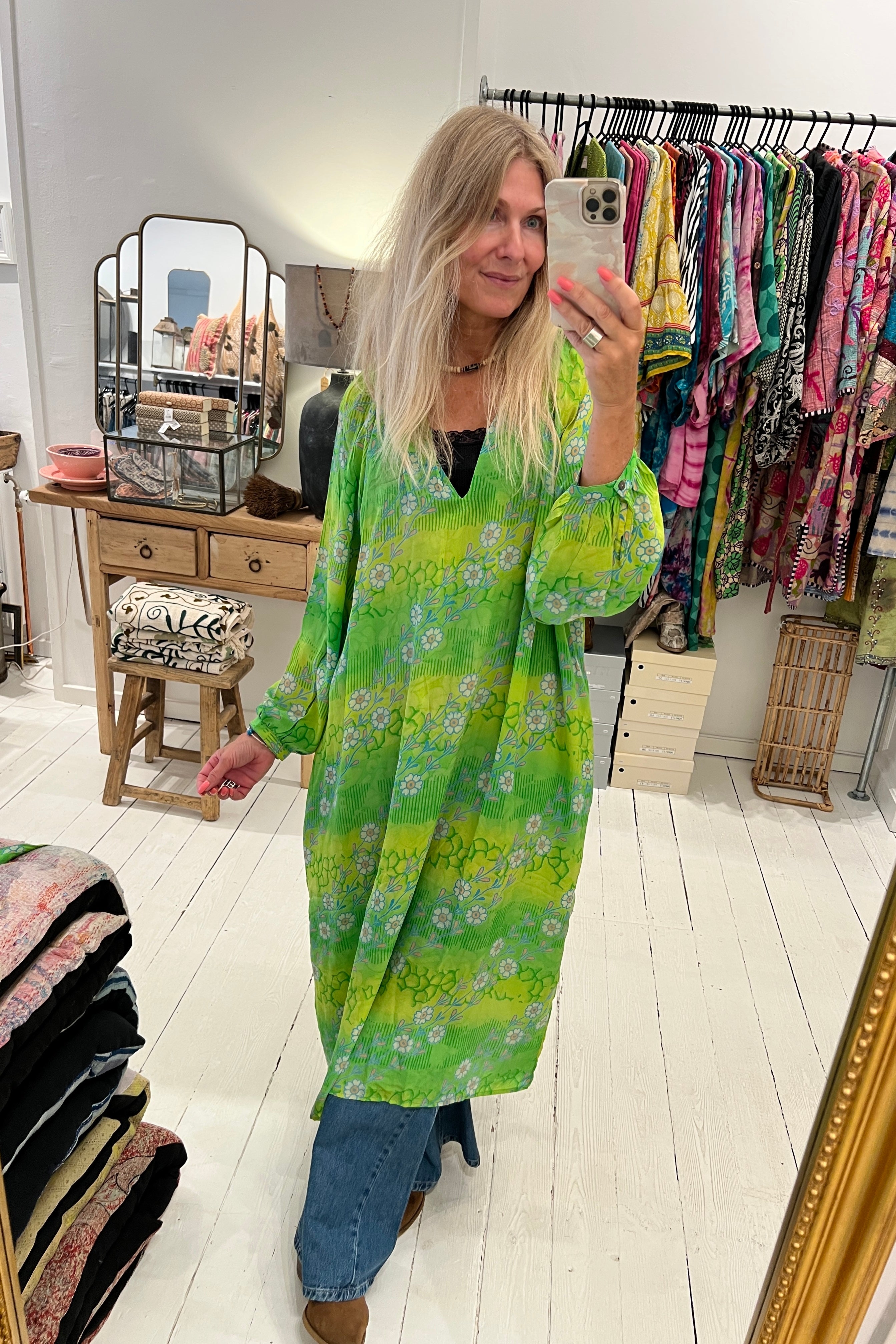 Vienna silke kaftan