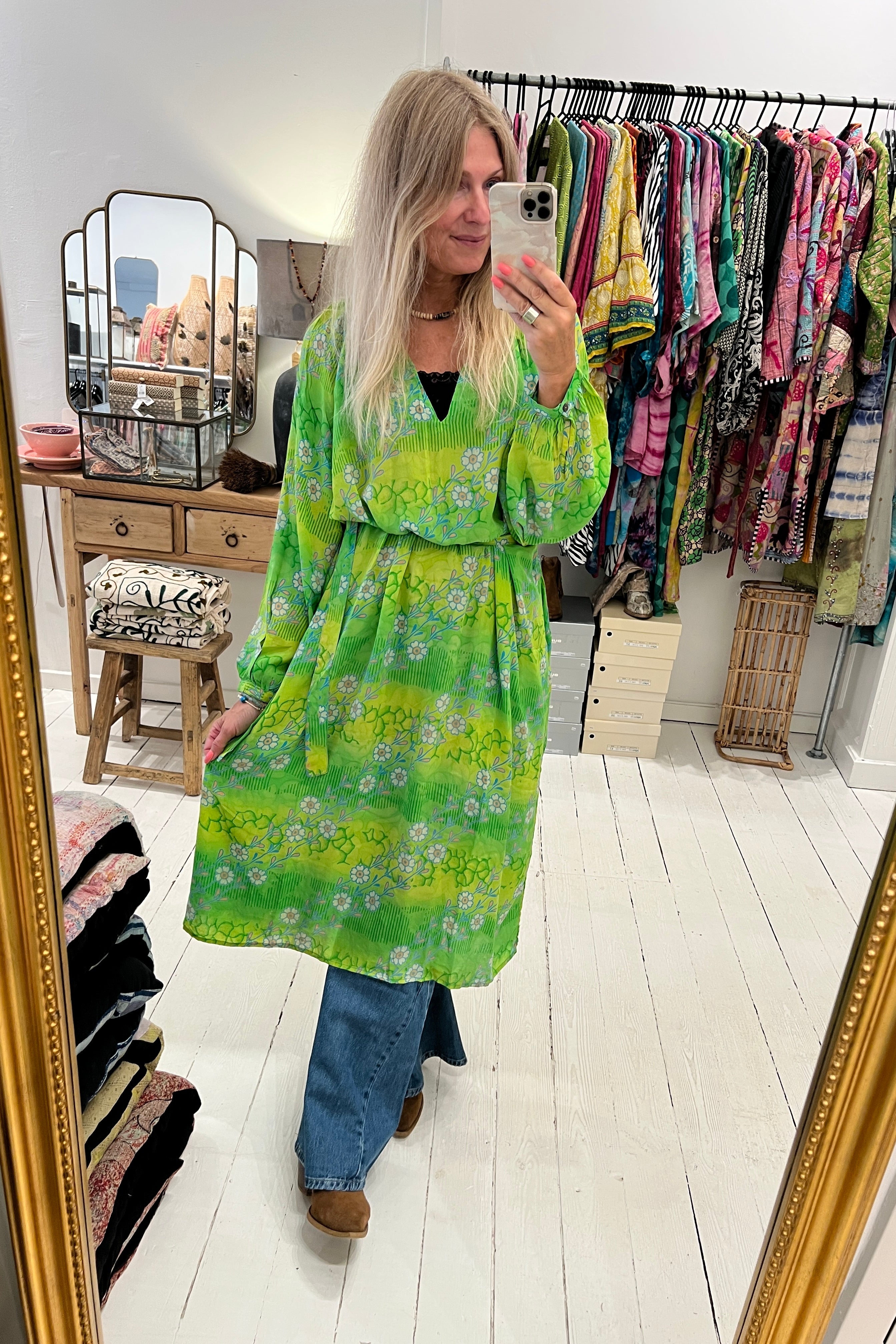 Vienna silke kaftan