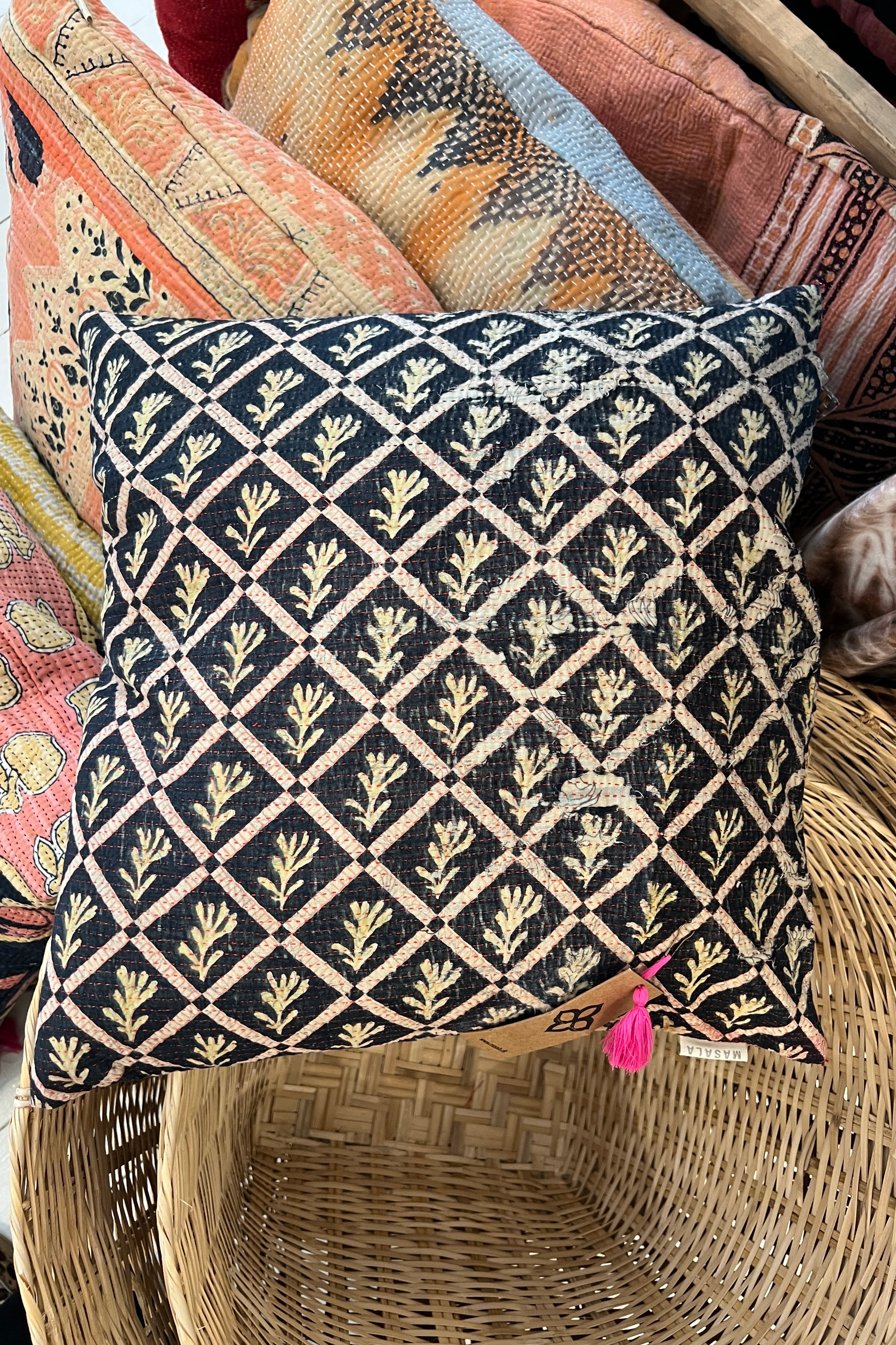 Kantha Pude 45x45 no. 80