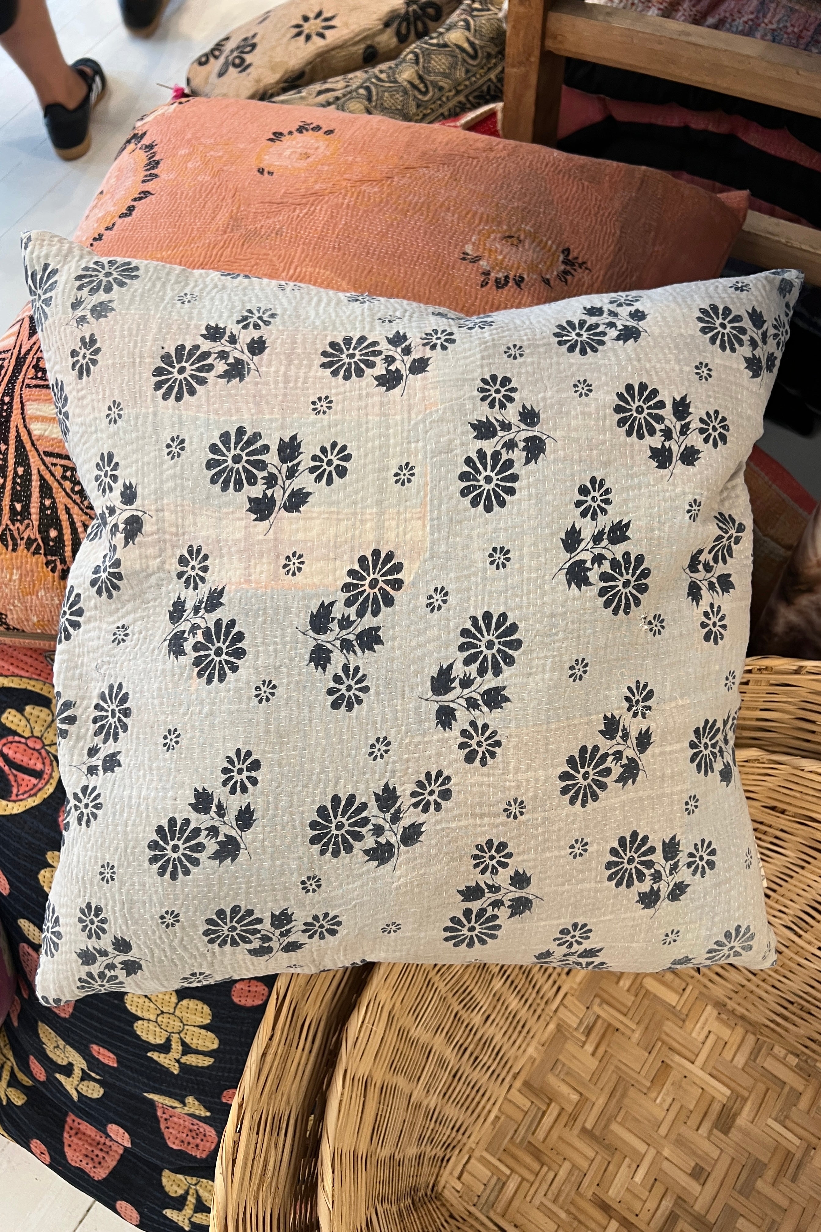 Kantha Pude 45x45 No. 46