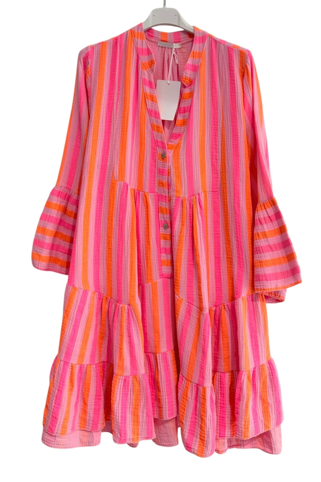 Boho Tunic dress Neon
