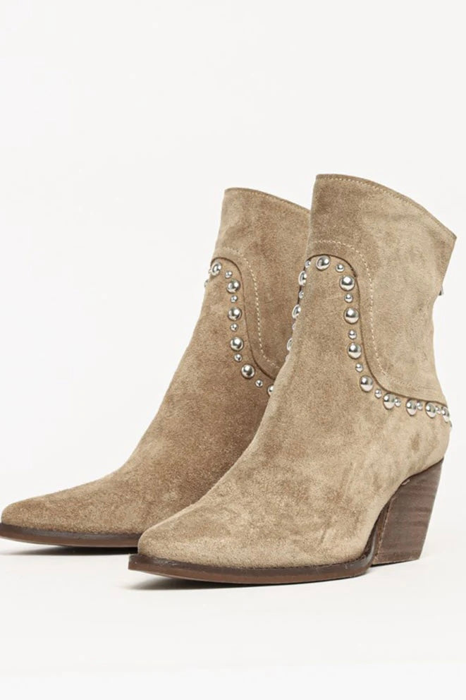 Jess Boot Suede  Sand